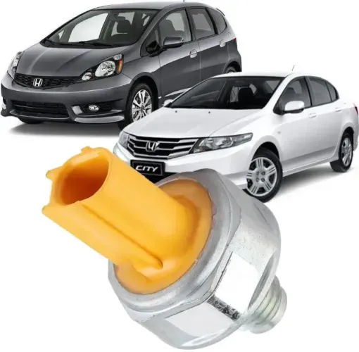 Sensor de pressao oleo cambio Honda City Fit 1.5 2009/2014 conector amarelo