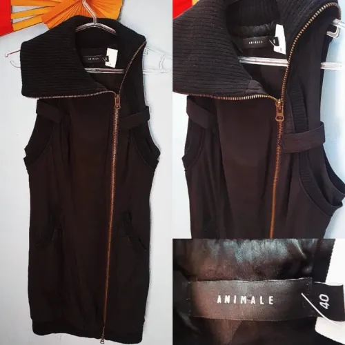 Casaco Feminino Animalle - Preto