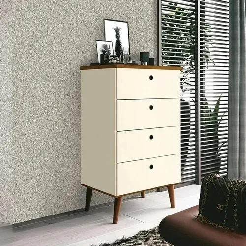 Cômoda 4 Gavetas Lottus - Receba Hoje