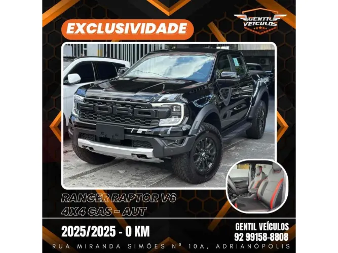 Ford Ranger Raptor 3.0 V6 Bi-turbo 4WD Aut. 2025