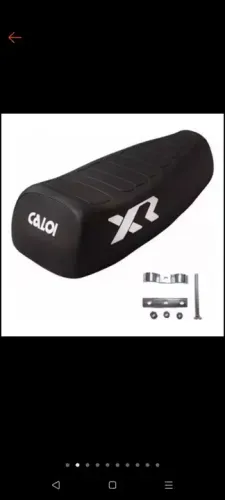0Banco Selim De Mobilete Xr para Bicicleta Com presilha para fixação