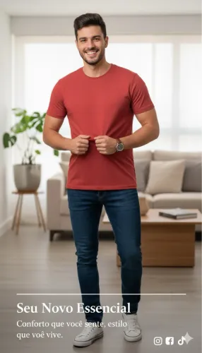50 Camiseta Em Algodão P ao GG Para Sublimação 
