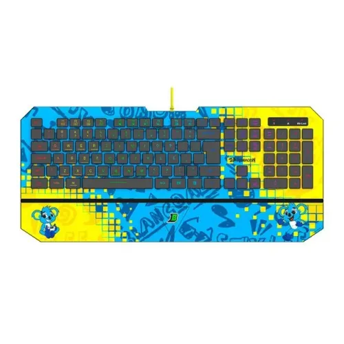 Teclado Semi Mecânico Redragon Brancoala RGB - B502RGB - WZetta