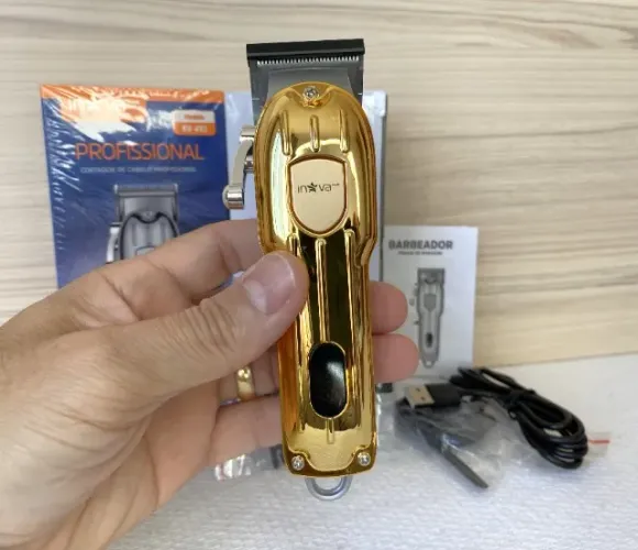 Máquina de Barbear e Cortar Cabelo Inova Kv-435 (NOVO)