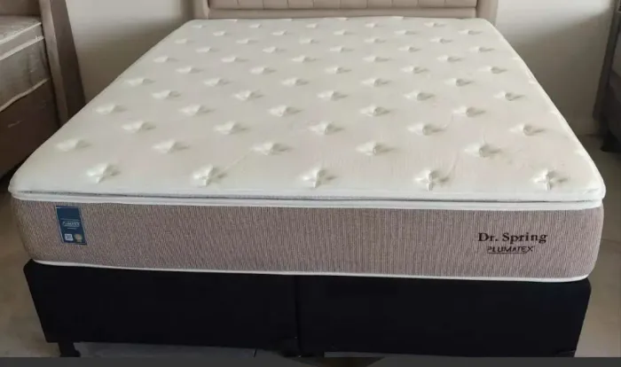 Conjunto Dr. Spring Plumatex queen size!!!!!