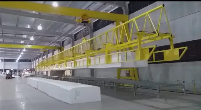 foam crane,Garra espuma,foam block Crane