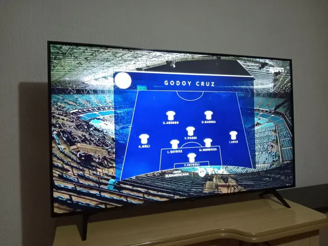Smart TV 4k LG 55 pol esta é com gente seria