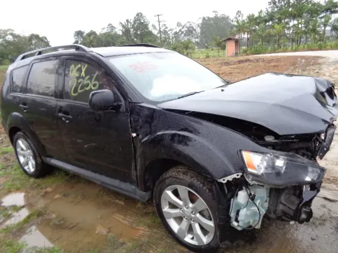 Mitsubishi Outlander 4cc 2012 Veiculo Destinado A Retirada De Peças