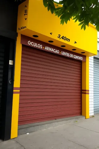 PLACA FACHADA PARA LOJAS