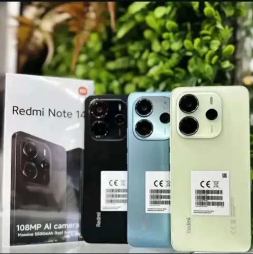 Redmi Note 14 4G 256Gb+08GB Ram Novo Lacrado Global Capa Pelicula Garantia