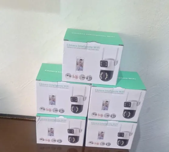 Câmera inteligente wi fi