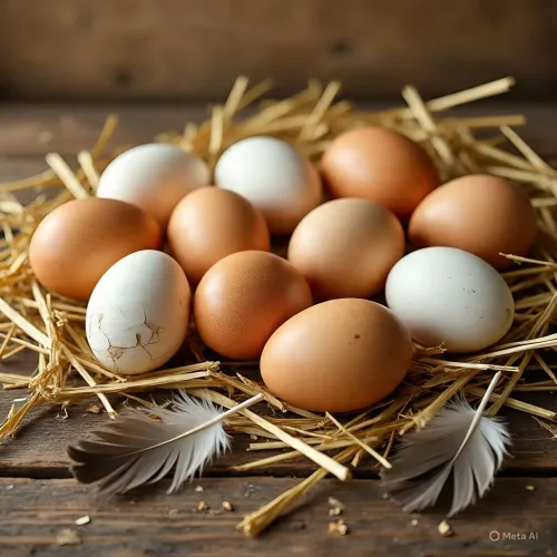 Ovos galados caipiras variados 