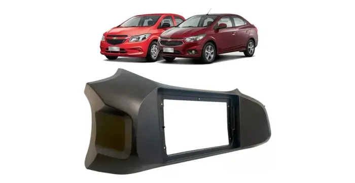 Moldura Acabamento de Som Tela Multimídia 2din 9 Polegadas GM Onix Prisma 2013 - 2020