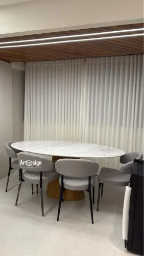 Mesa de Jantar cone em Mármore Espírito Santo 