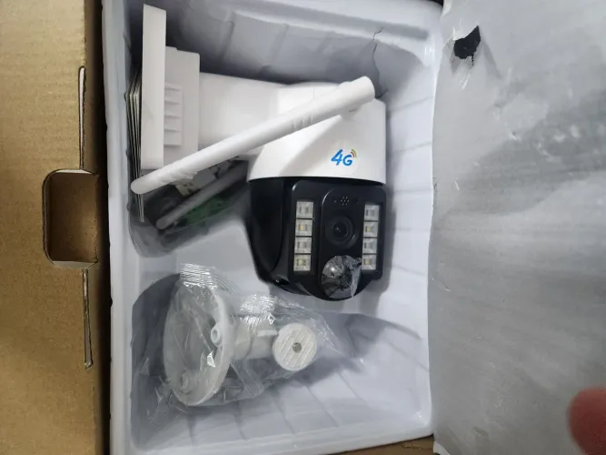 Camera solar 4g chip