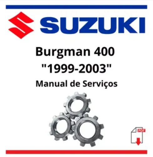 Manual de Serviços da Suzuki Burgman 400 (envio pelo whatsapp)