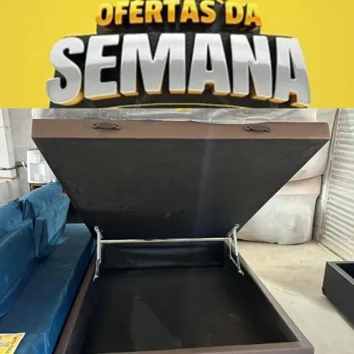 Cama Box Casal Bau Novo de Fabrica