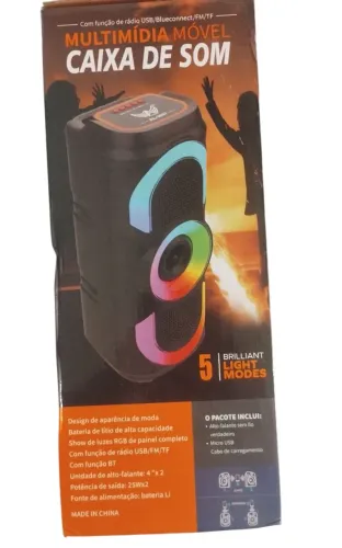 Caixa de som 50 w envio por Uber flash cobro  uma taxa de envio