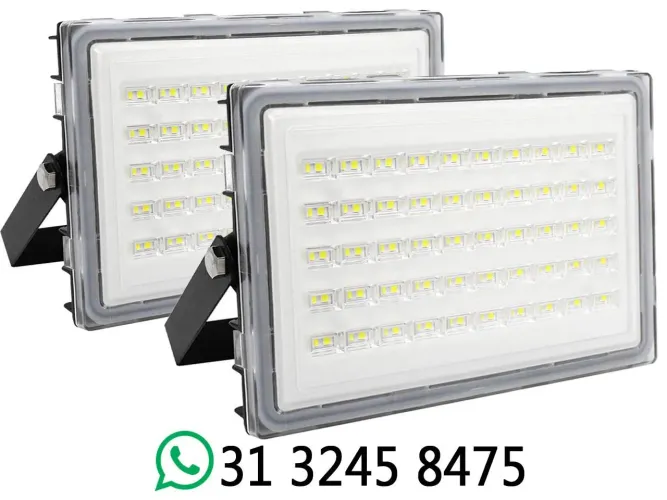Refletores LED de 100W Iluminação Externa