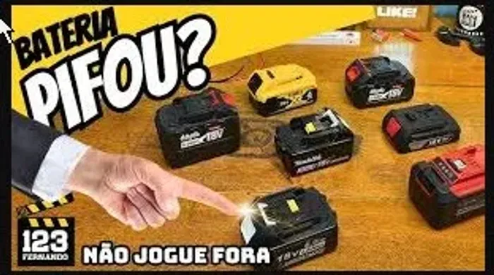 Recuperação de Baterias de Ferramentas