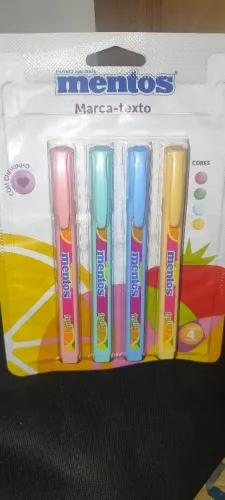 Conjunto Marca-Texto Mentos