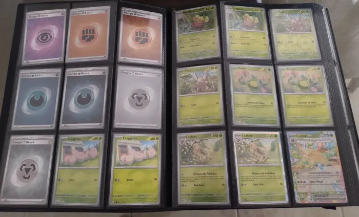 Set básico completo de evoluções prismáticas