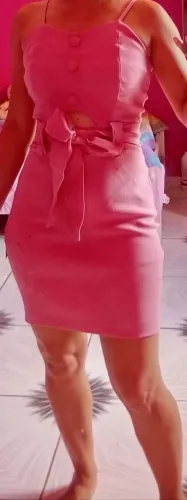 Vestido em bazar 