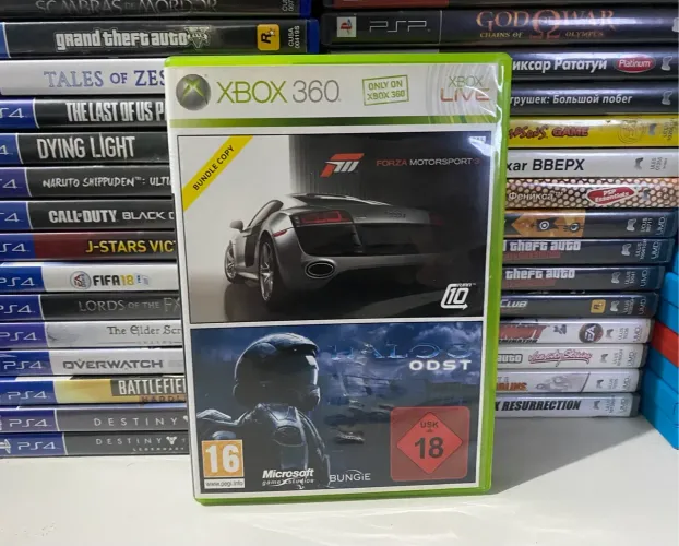 Jogo Duplo Forza Motorsport e Halo 3 Odst Xbox 360