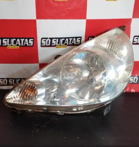 FAROL ESQUERDO HONDA FIT LXL 2008 CODIGO 612987