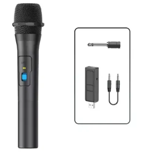 Microfone Sem Fio Dinâmico Usb -z1088