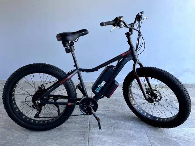 Fat Bike Elétrica Elleven - Anda em Qualquer Terreno
