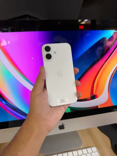 IPHONE 16 128 GB BRANCO 92% DE BATERIA MAIS NOVO DE BRASÍLIA