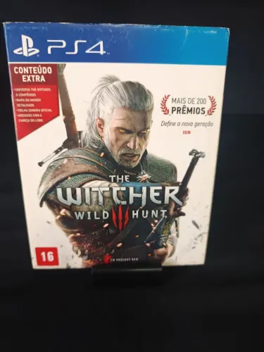 THE Witcher PS4 + Luva Completo