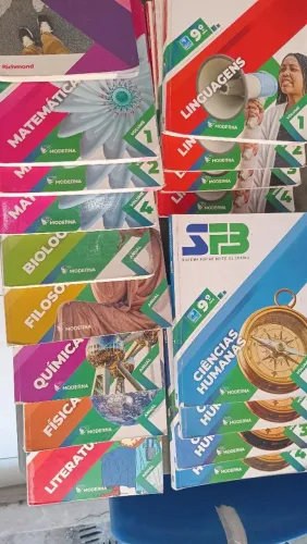  Livros 9° ano Sistema Farias Brito 