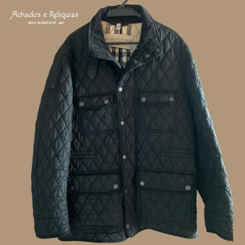Jaqueta Burberry Brit Matelassê - Um clássico inglês atemporal