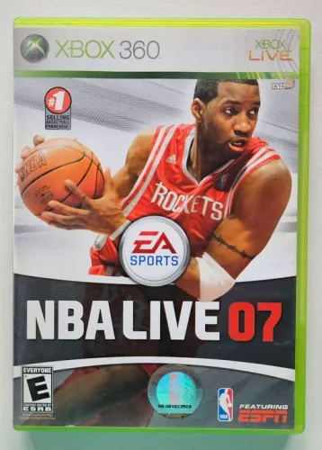 Jogo NBA Live 07 - Xbox 360 original usado
