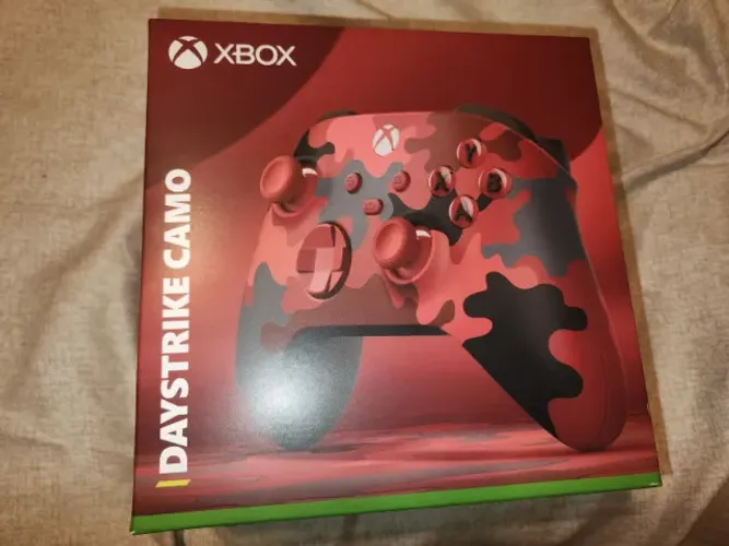 Controle Xbox Serie Oficial Daystrike Camo Lacrado Sem Fio - Loja Física