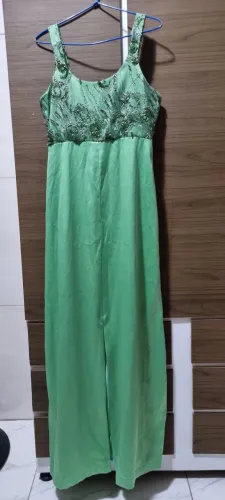 Vestido de festa verde