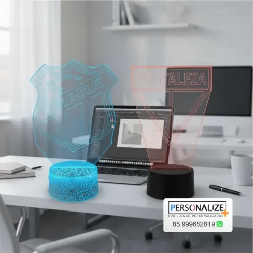 Luminárias de acrílico