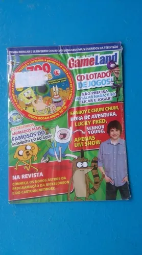 Cd De Jogo Gameland Games Kids Dvs Lotado De Jogos Animados rodam direto do cd l13