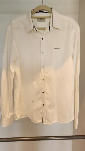 Camisa Ellus branca tamanho M