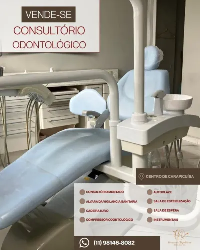 Venda de Consultório Odontológico em Carapicuíba