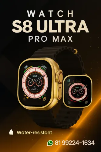 relógio smartwatch S8 ULTRA PRO MAX   À prova d'água Tela 49mm  ( frete grátis)