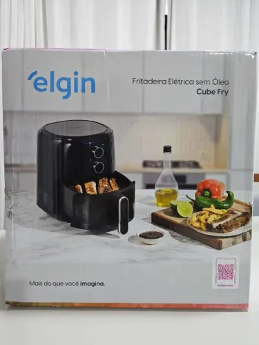 Fritadeira Elétrica Sem Óleo Air Fryer Elgin Cube Fry 4,2L 220V