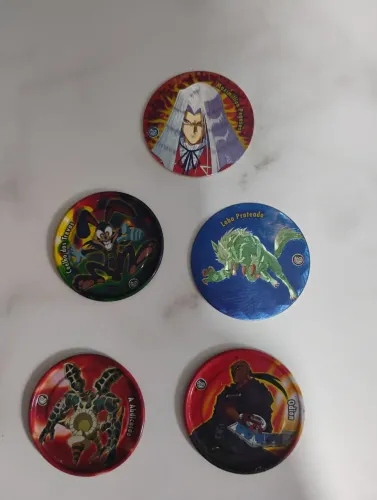COLEÇÃO ELMA CHIPS BRASIL  TAZO YU GI OH