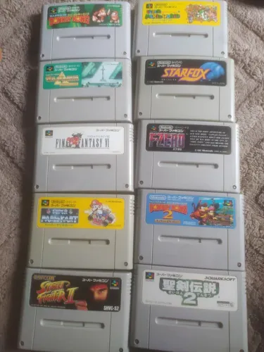  Jogos Super Nintendo (SNES)JP