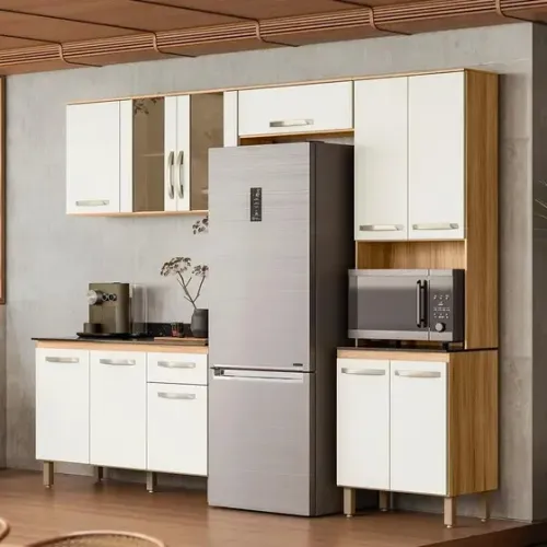 Armário de Cozinha 11 Portas 1 Gaveta Entregamos em 24 HS Novo