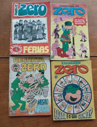 5 Gibis recruta zero sendo hiper zero n°1 especial de ferias e mais 4  