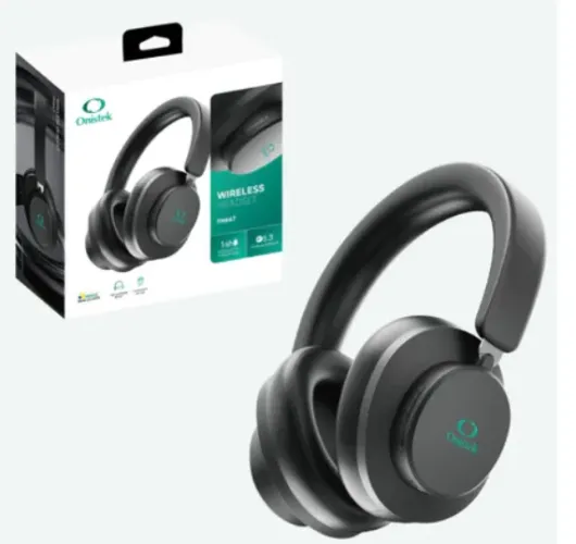 Fone de Ouvido Bluetooth Onistek ON-FN647 5.3 Wireless Com Controles de Música 