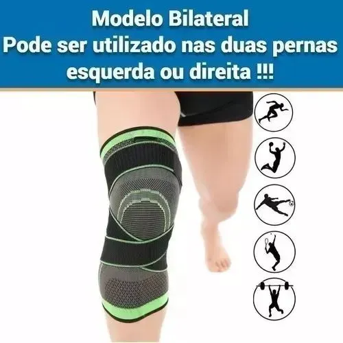 Joelheira de Compressão Bilateral